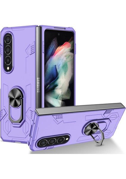 Samsung Galaxy Z Fold 4 5g Telefon Kılıfı - Mor (Yurt Dışından)