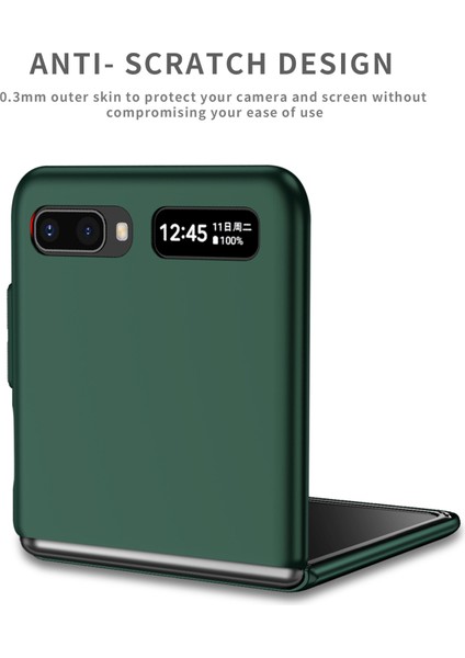 Samsung Galaxy Z Flip 5g Telefon Kılıfı - Yeşil (Yurt Dışından) indirimleri
