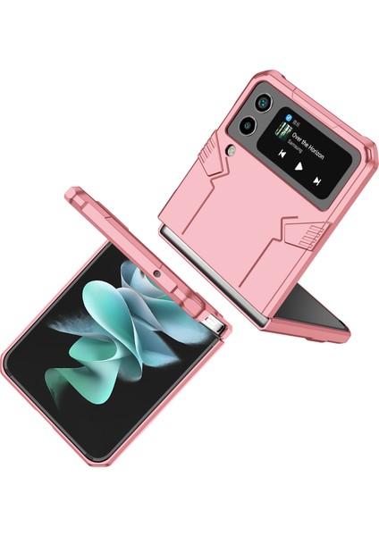 Samsung Galaxy Z Flip 4 5g Telefon Kılıfı - Pembe (Yurt Dışından) fiyatları