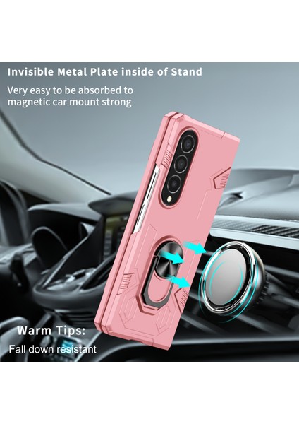 Samsung Galaxy Z Fold 4 5g Telefon Kılıfı - Pembe (Yurt Dışından) modelleri