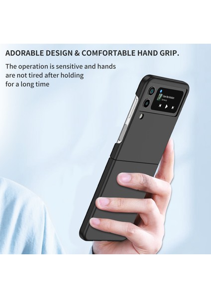 Samsung Galaxy Z Flip 4 5g Telefon Kılıfı - Siyah (Yurt Dışından) indirimleri