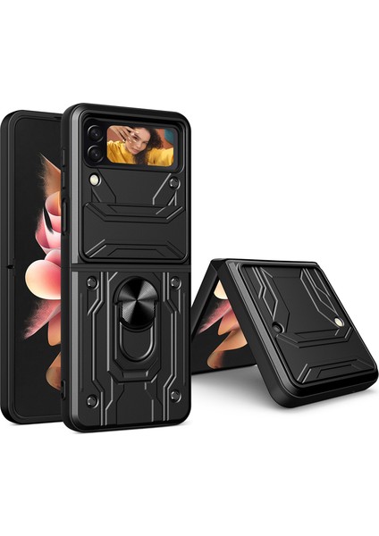 Samsung Galaxy Z Flip 4 5g Telefon Kılıfı - Siyah (Yurt Dışından)