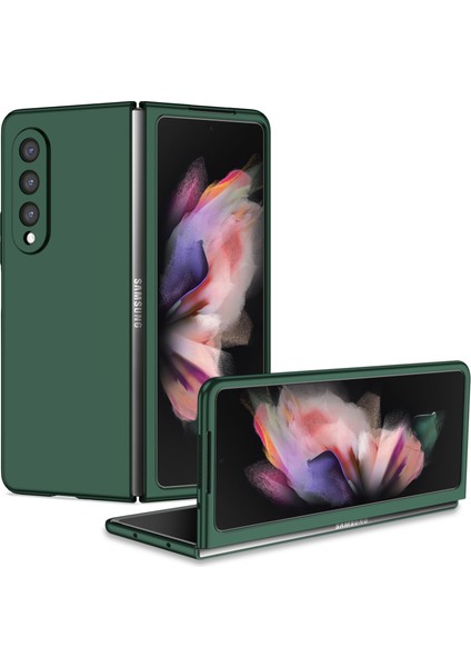 Samsung Galaxy Z Fold 3 5g Telefon Kılıfı - Yeşil (Yurt Dışından)