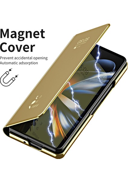 Samsung Galaxy Z Fold 4 5g Telefon Kılıfı - Altın (Yurt Dışından)