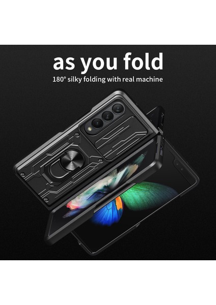Samsung Galaxy Z Fold 4 5g Telefon Kılıfı - Kırmızı (Yurt Dışından) fırsatları