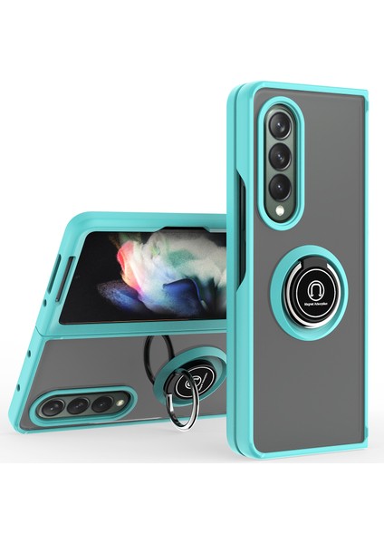 Samsung Galaxy Z Fold 4 5g Telefon Kılıfı - Mavi (Yurt Dışından)