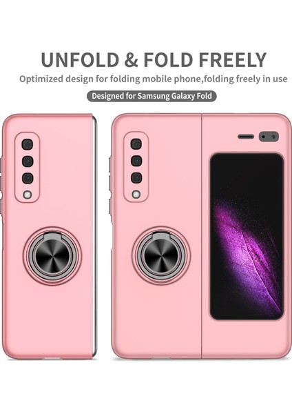 Samsung Galaxy Fold 2019 Telefon Kılıfı - Pembe (Yurt Dışından)