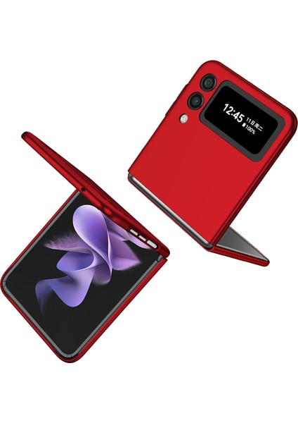 Samsung Galaxy Z Flip 3 5g Telefon Kılıfı - Kırmızı (Yurt Dışından)