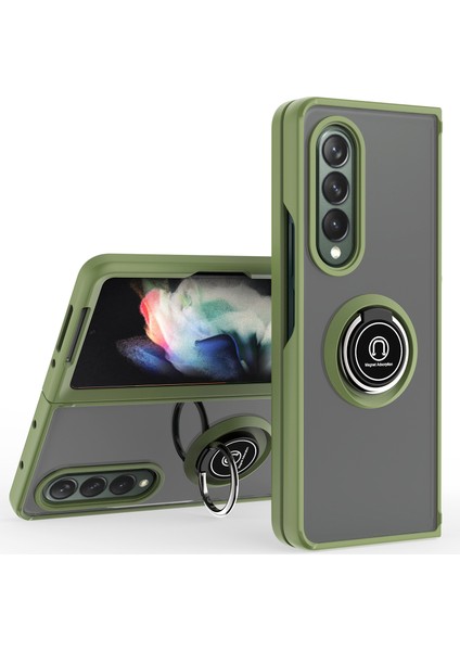 Samsung Galaxy Z Fold 4 5g Telefon Kılıfı - Yeşil (Yurt Dışından)