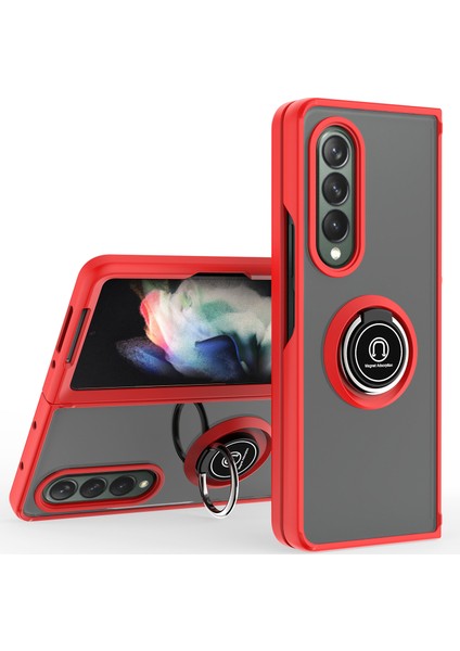 Samsung Galaxy Z Fold 4 5g Telefon Kılıfı - Kırmızı (Yurt Dışından)