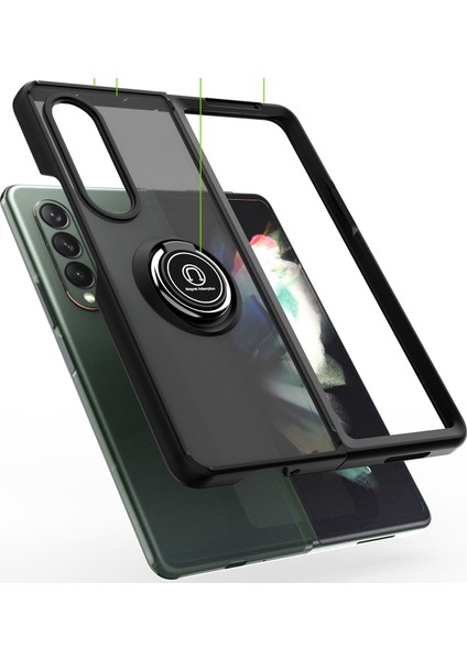 Samsung Galaxy Z Fold 4 5g Telefon Kılıfı - Kırmızı (Yurt Dışından) fiyatları