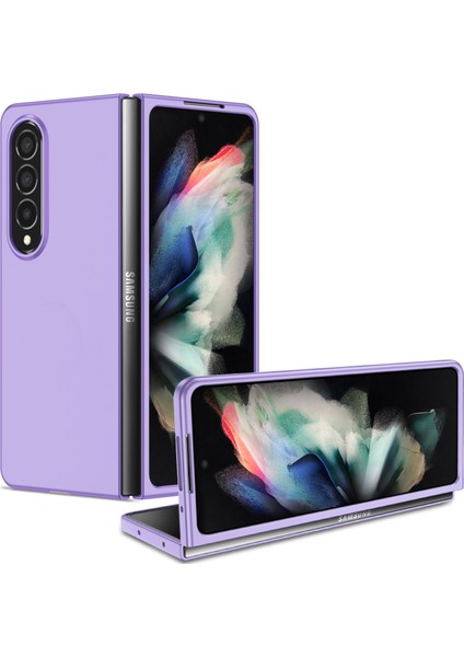 Samsung Galaxy Z Fold 4 5g Telefon Kılıfı - Mor (Yurt Dışından)