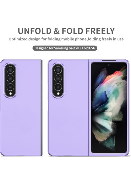 Samsung Galaxy Z Fold 4 5g Telefon Kılıfı - Mor (Yurt Dışından) fiyatları