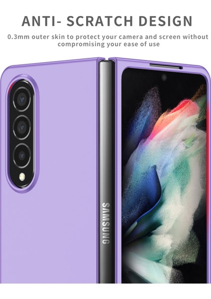 Samsung Galaxy Z Fold 4 5g Telefon Kılıfı - Mor (Yurt Dışından) modelleri