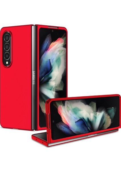 Samsung Galaxy Z Fold 4 5g Telefon Kılıfı - Kırmızı (Yurt Dışından)