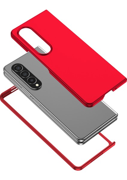 Samsung Galaxy Z Fold 4 5g Telefon Kılıfı - Kırmızı (Yurt Dışından) fırsatları