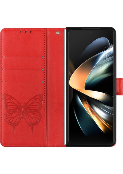 Samsung Galaxy Z Fold 3 5g Telefon Kılıfı - Kırmızı (Yurt Dışından)