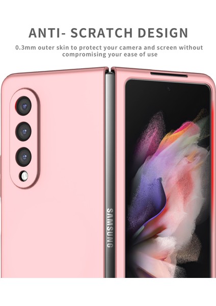 Samsung Galaxy Z Fold 3 5g Telefon Kılıfı - Pembe (Yurt Dışından)