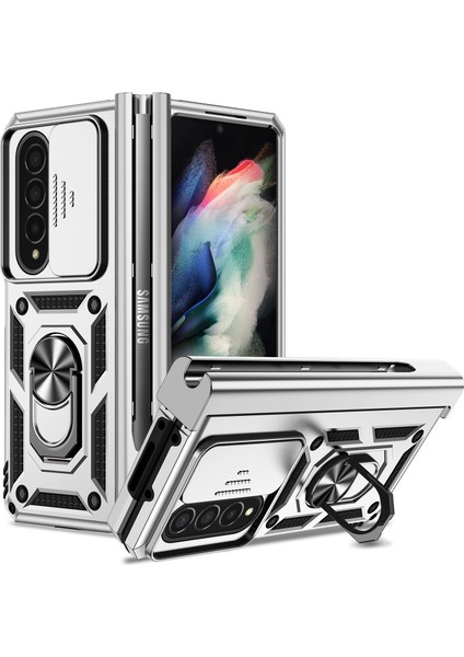 Samsung Galaxy Z Fold 4 5g Telefon Kılıfı - Gümüş (Yurt Dışından)