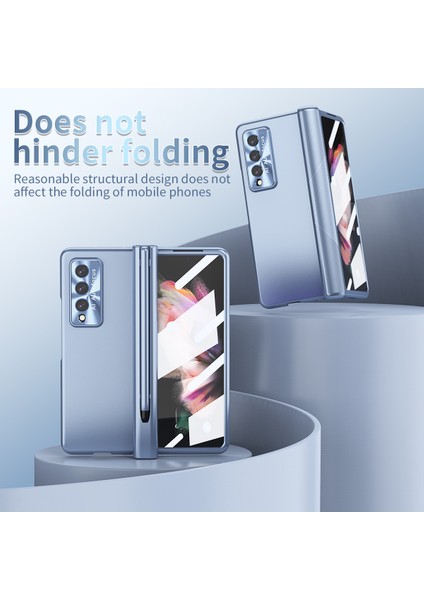 Samsung Galaxy Z Fold 4 5g Telefon Kılıfı - Mavi (Yurt Dışından) fırsatları