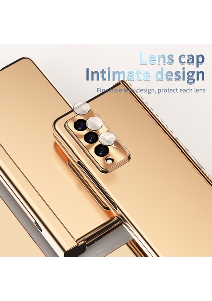 Samsung Galaxy Z Fold 4 5g Telefon Kılıfı - Altın (Yurt Dışından) modelleri
