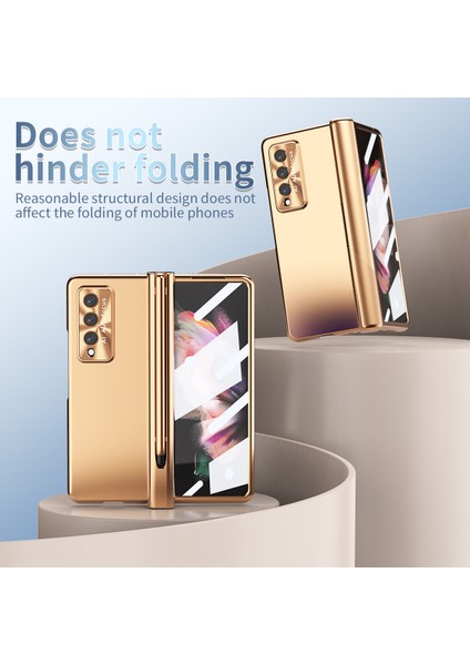 Samsung Galaxy Z Fold 4 5g Telefon Kılıfı - Altın (Yurt Dışından) indirimleri