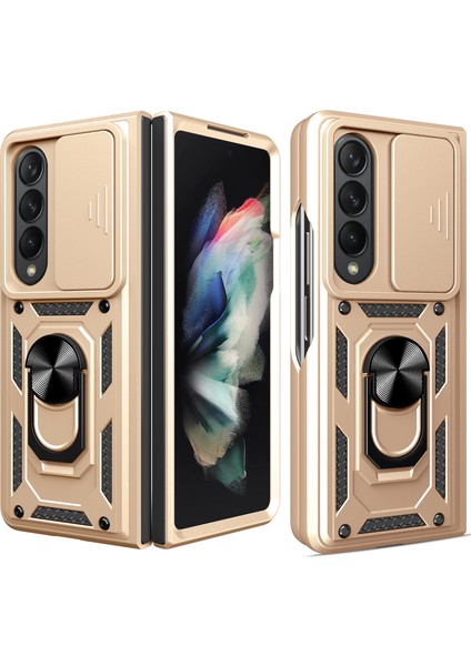 Samsung Galaxy Z Fold 4 5g Telefon Kılıfı - Altın (Yurt Dışından)
