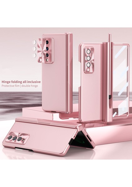 Samsung Galaxy Z Fold 4 5g Telefon Kılıfı - Pembe (Yurt Dışından)