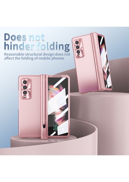Samsung Galaxy Z Fold 4 5g Telefon Kılıfı - Pembe (Yurt Dışından) indirimleri