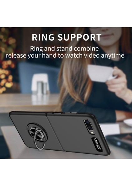 Samsung Galaxy Z Flip 5g Telefon Kılıfı - Siyah (Yurt Dışından) fırsatları
