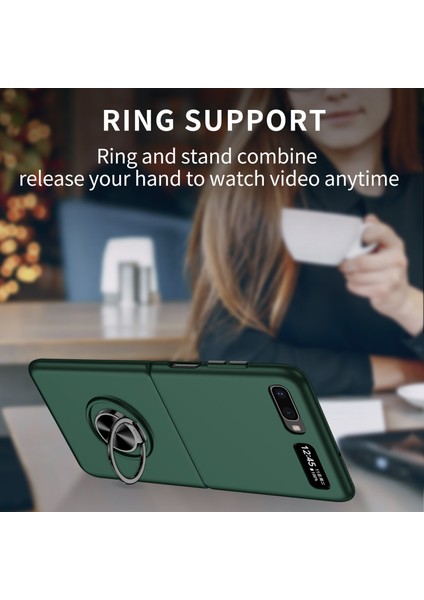 Samsung Galaxy Z Flip 5g Telefon Kılıfı - Yeşil (Yurt Dışından) fırsatları