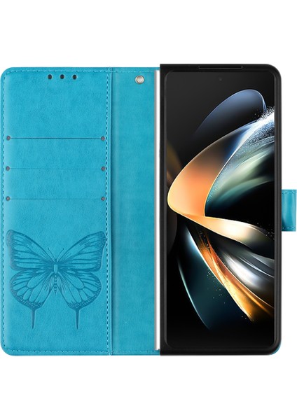 Samsung Galaxy Z Fold 3 5g Telefon Kılıfı - Mavi (Yurt Dışından)