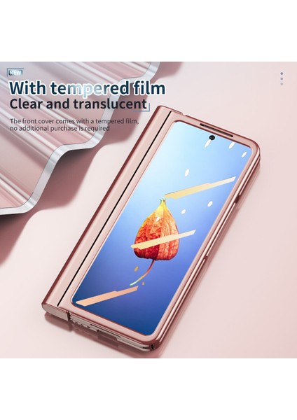 Samsung Galaxy Z Fold 4 5g Telefon Kılıfı - Pembe Altın (Yurt Dışından) fırsatları
