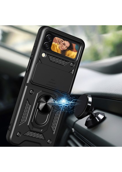 Samsung Galaxy Z Flip 4 5g Telefon Kılıfı - Pembe Altın (Yurt Dışından) fırsatları