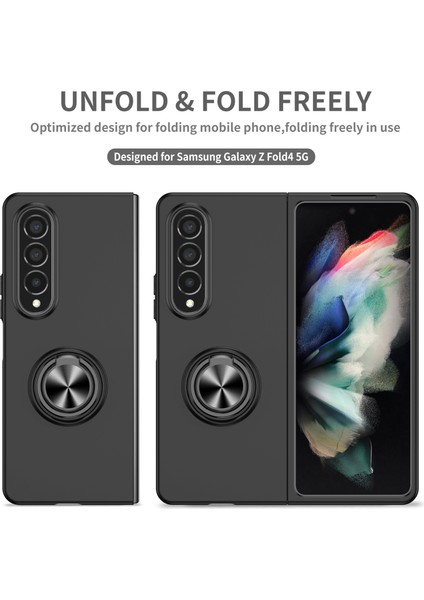 Samsung Galaxy Z Fold 4 5g Telefon Kılıfı - Siyah (Yurt Dışından)