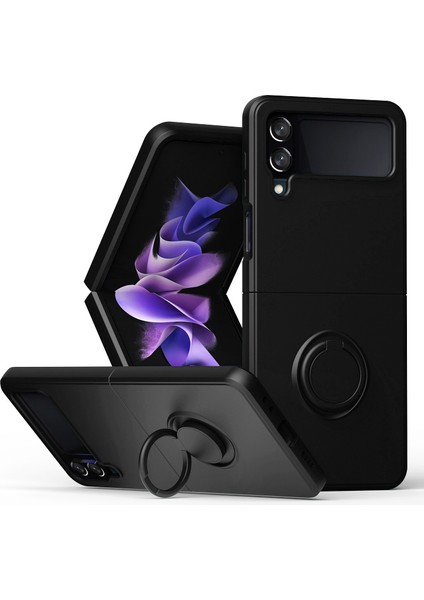 Samsung Galaxy Z Flip 4 5g Telefon Kılıfı - Siyah (Yurt Dışından)