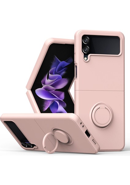 Samsung Galaxy Z Flip 4 5g Telefon Kılıfı - Pembe (Yurt Dışından)