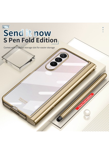 Samsung Galaxy Z Fold 4 5g Telefon Kılıfı - Altın (Yurt Dışından) modelleri