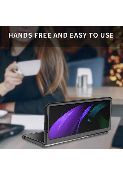 Samsung Galaxy Z Fold 2 5g Telefon Kılıfı - Siyah (Yurt Dışından) fiyatları