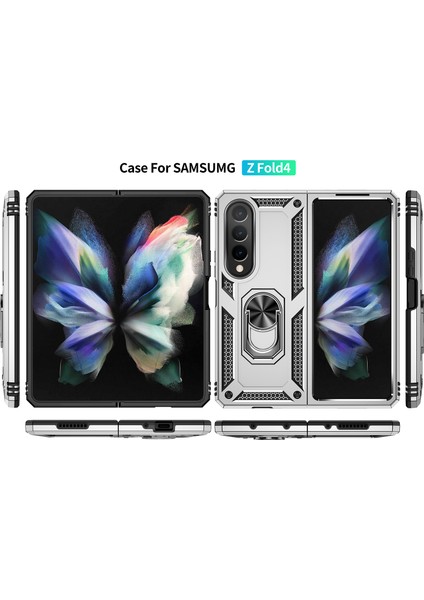 Samsung Galaxy Z Fold 4 5g Telefon Kılıfı - Gümüş (Yurt Dışından) fiyatları
