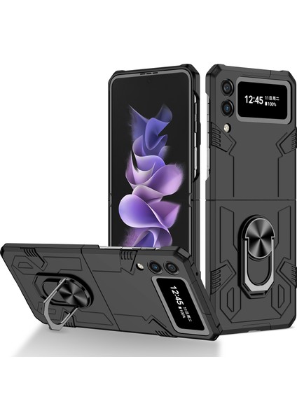 Samsung Galaxy Z Flip 3 5g Telefon Kılıfı - Siyah (Yurt Dışından)