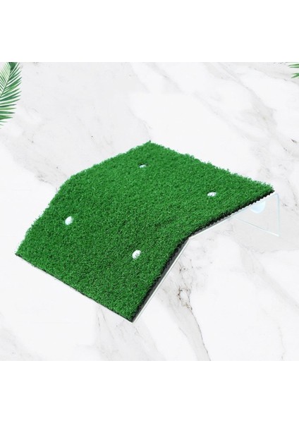 Kaplumbağa Tank Dekorasyonları Kaplumbağa Balık Tankı Dekor Kaplumbağa Tank Aksesuarları 11.5 x 12 x 4 cm (Yurt Dışından)