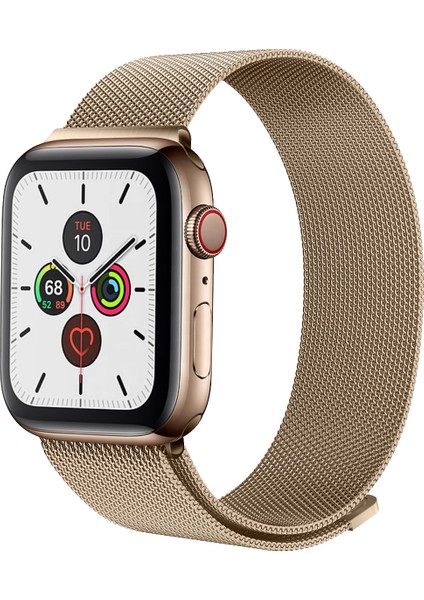 Apple Watch Uyumlu Metal Örgülü 42/44/45/49 mm Kayış