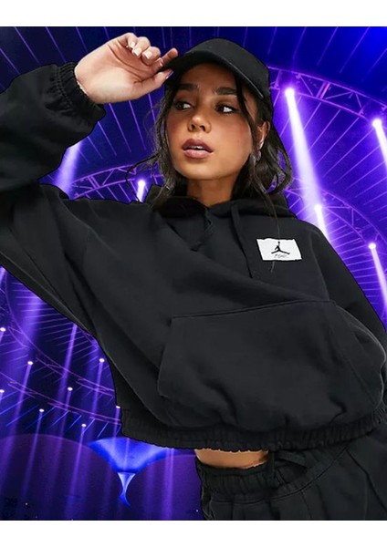 Jordan Essential Fleece Hoodie Kadın SWEATSHIRT-DD6998-010 fiyatları