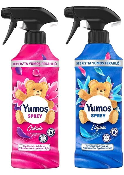 Sprey Yıkaması Zor Eşyalar Için 450 ml Lilyum ve Orkide
