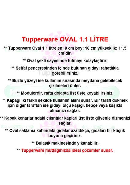 Oval 1.1 Litre Kuru Gıda Saklama Kabı Oval 2 Hsgl fiyatları