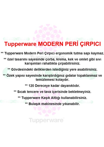 Modern Peri Çırpıcı Mavi