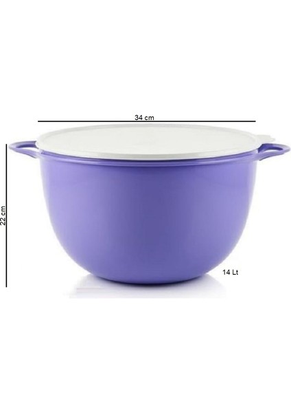 Miks 14 Lt Miksim Hazırlama Saklama Mayalama Kabı Hsgl fiyatları