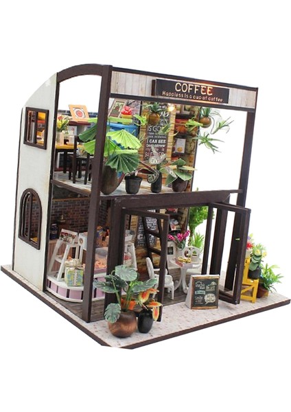 1/24 Dıy Minyatür Dollhouse Kiti Ahşap Yaratıcı Mobilya (Yurt Dışından)