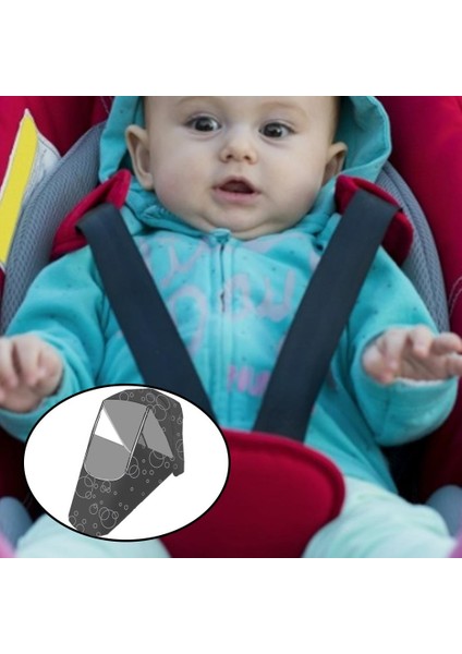 Babah Yağmurlu Puset Buggy Toz Geçirmez Seyahat Hava Rüzgarı (Yurt Dışından)